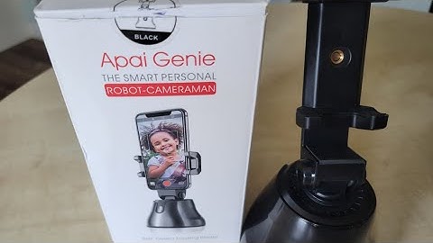 Apai Genie Smart Personal Robot Cameraman Setup