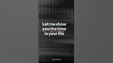 Thumbnail of Bob Moses, Time of Your Life (Lyrics - Chorus)