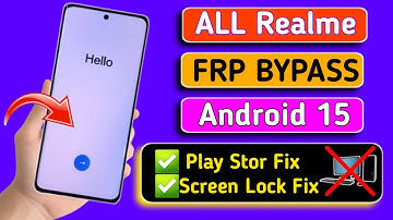 How to fix 👉 Screen lock was already changed / A 2 Z All Realme Android 15 Frp Bypass New trick 2025