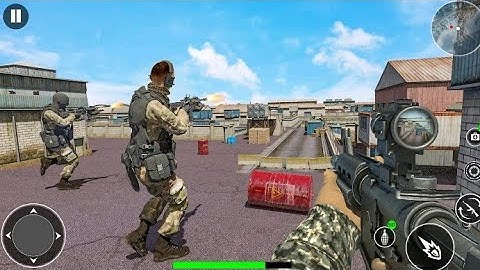 Fps Battle Ground Commando ShootingGame - Android Gameplay.