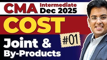 CMA Intermediate COST ACCOUNTING | Dec (2025) | Practice Session - 27 | Gourav Kabra
