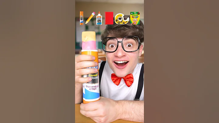 Giant Edible School Supplies ASMR!? 🤓📚