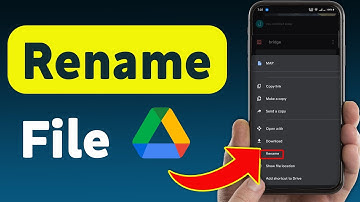 How To Rename A File In Google Drive (Updated)