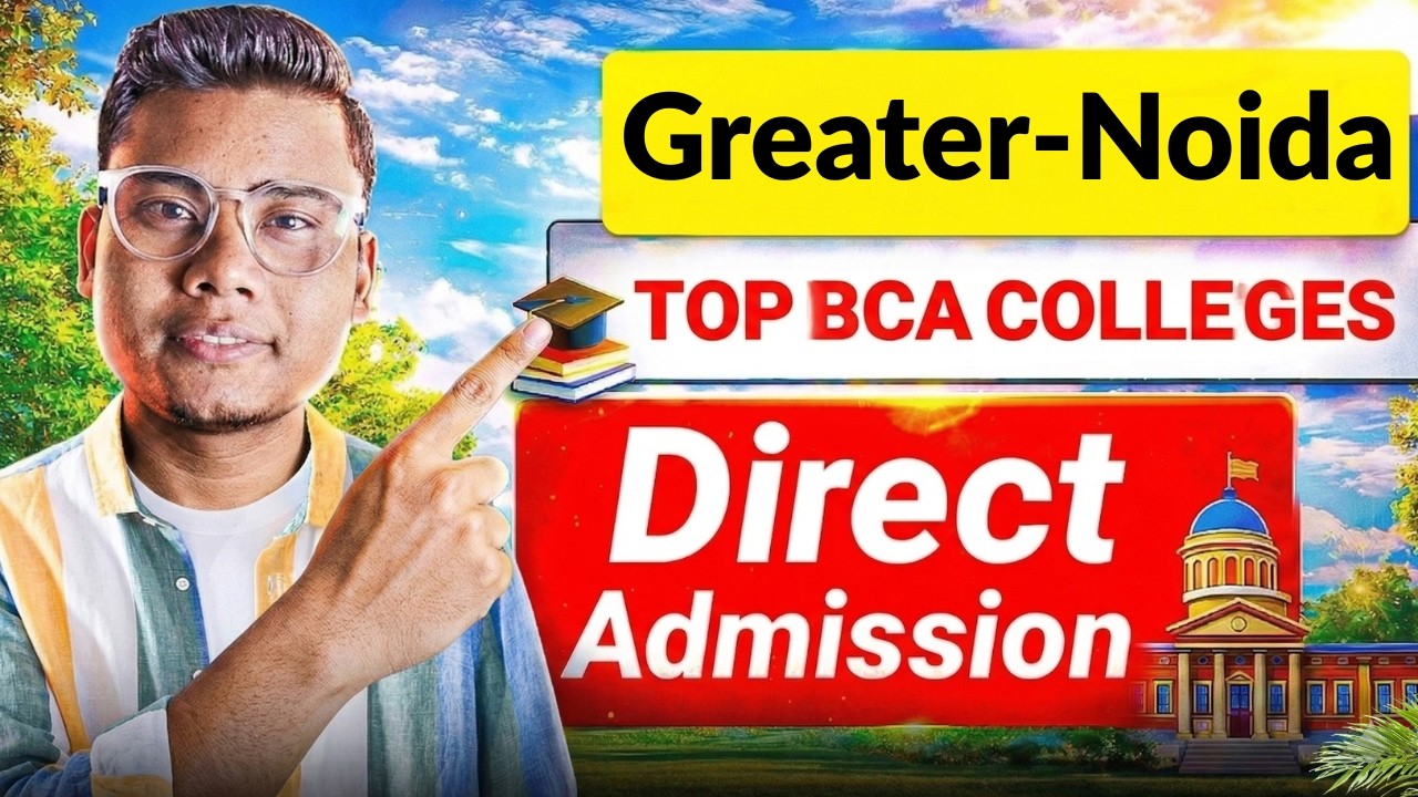 Top BCA Colleges in Greater Noida 2026 🎓 Direct Admission. Low fee ...