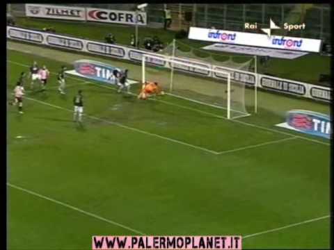 Palermo Napoli 2 - 1 8/2/2009 Sintesi highlights B...