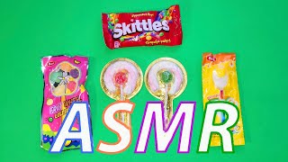 Candy Lollipops and Sweets.Unpacking delicious lollipops and sweets .Satisfying video ASMR .Part 4