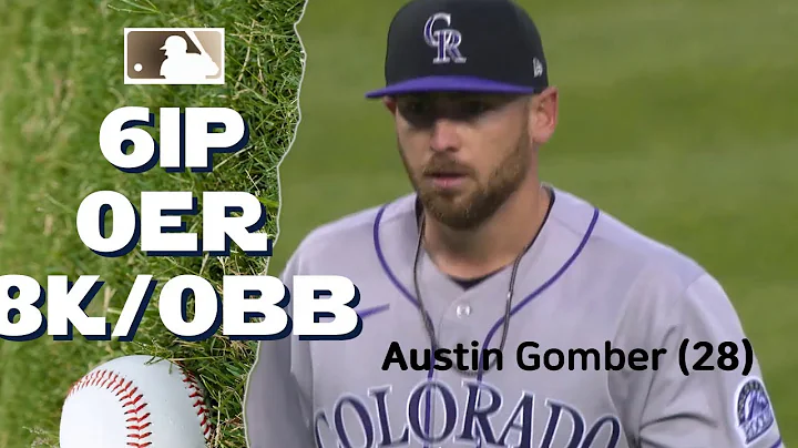 Austin Gomber | April 23, 2022 | MLB highlights