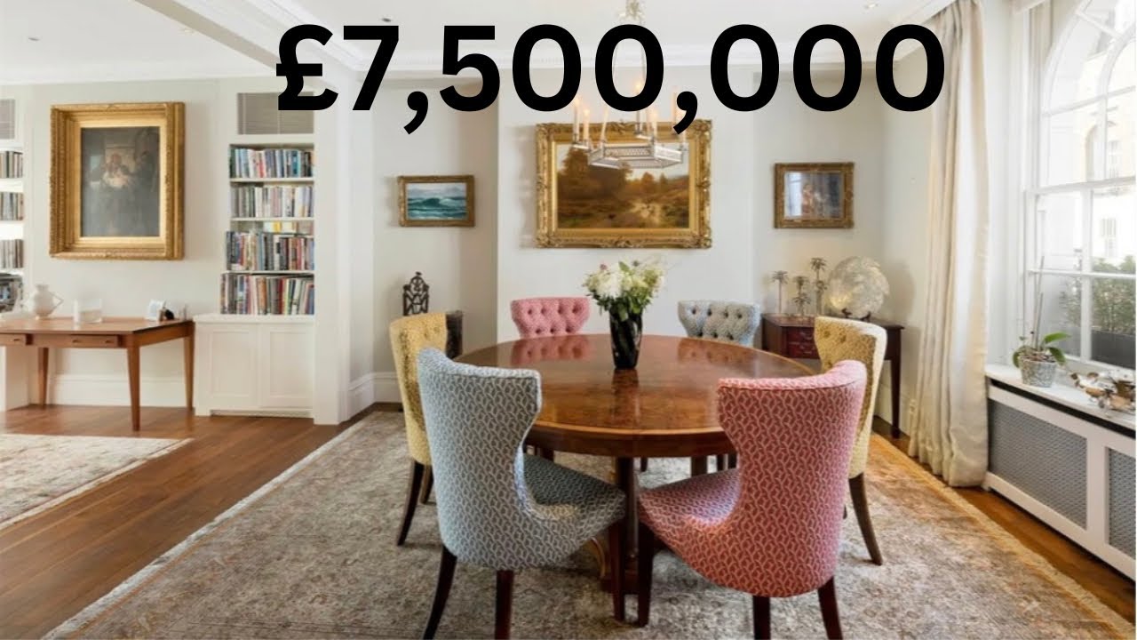 £7,500,000 Belgravia House London Real Estate YouTube