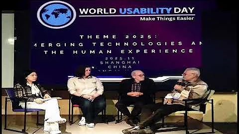 World Usability Day China 2025 Global UX and Human Factors Panel with East and West
