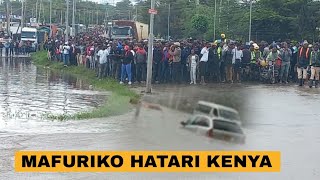 FULL Video Mafuriko KENYA Ya ATHI-RIVER Hadi Daraja La Juu Kitengela, To Nairobi