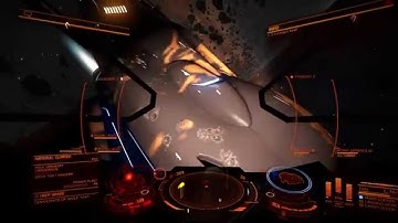 Elite Dangerous: Federal Assault Ship First Sortie - vs Clipper