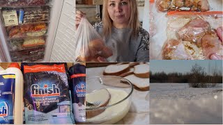 ОБЗОР ЗАКУПКИ ПРОДУКТОВ С ЦЕНАМИ🛒ЦЕНЫ НА БЫТОВУЮ ХИМИЮ/ РАЗМОРАЖИВАЮ МОРОЗИЛКУ/ ЗАГОТОВКИ ИЗ КУРИЦЫ