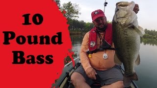 10 Pound B Caught From A Kayak