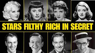 15 Billionaire Actors Of The Golden Age With Unbelievable Wealth