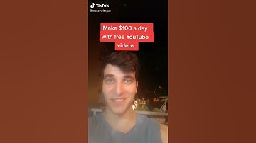 Make $100 a Day With Free Youtube videos.