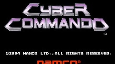 Cyber Commando (Arcade) Trying It Out Series