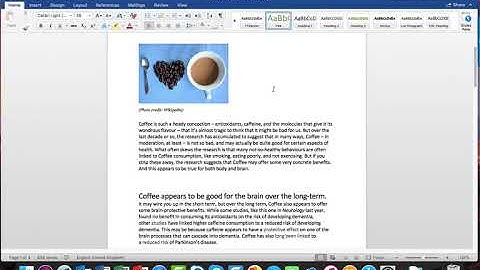 How to use Styles on Word for Mac`