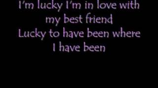 Jason Mraz - Lucky, Lyrics chords