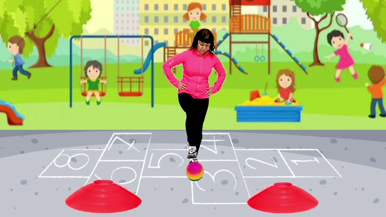 Фізкультура для дітей | Ігри з м'ячем | Вправи на повітрі