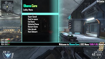 [GSC] Call of Duty Black Ops 2 Obama Care Mod Menu By Liam + Dowload