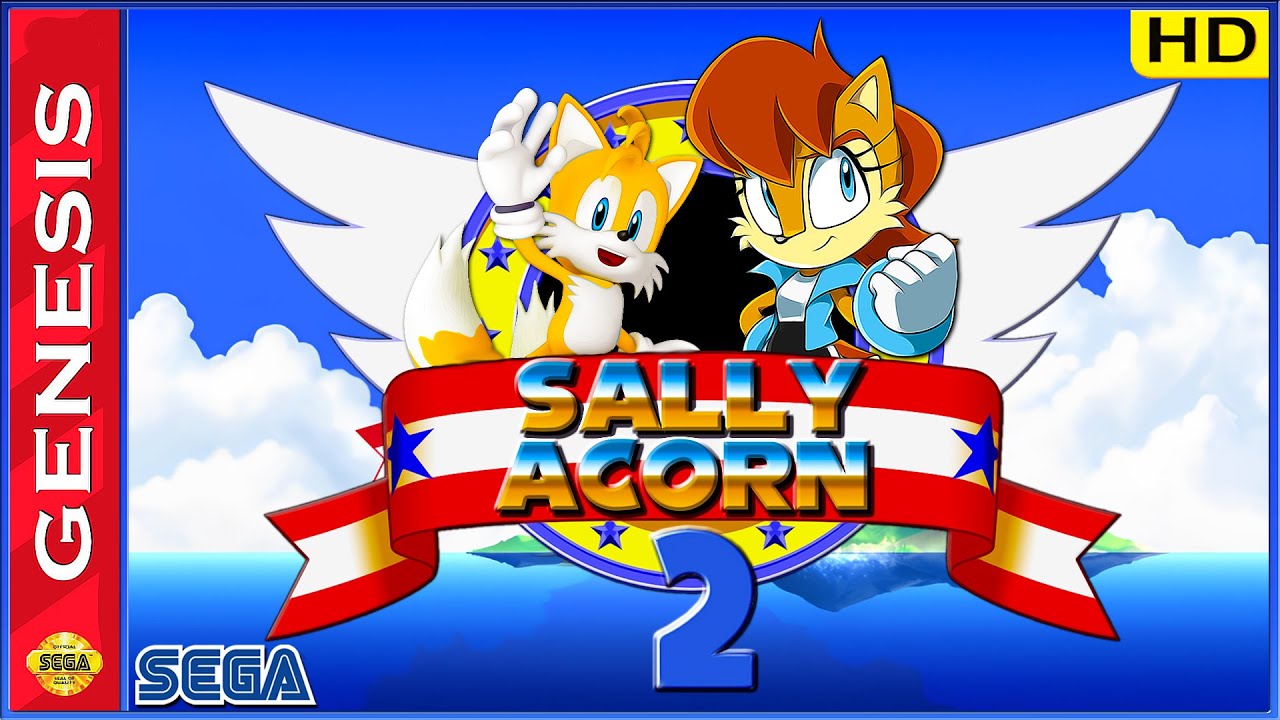 Sonic 3 And Sally Acorn  SSega Play Retro Sega Genesis / Mega