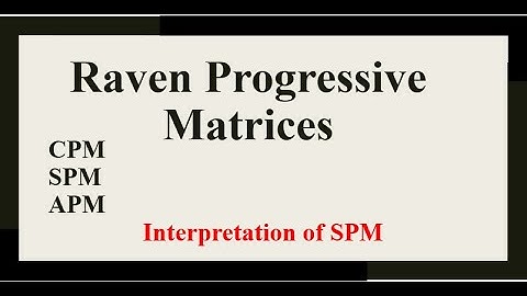 Raven progressive matrices | Psychology | Iqra Sageer