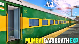 GARIBRATH EXPRESS TRAIN JOURNEY IN IR-MSTS | INDIAN RAILWAYS screenshot 4