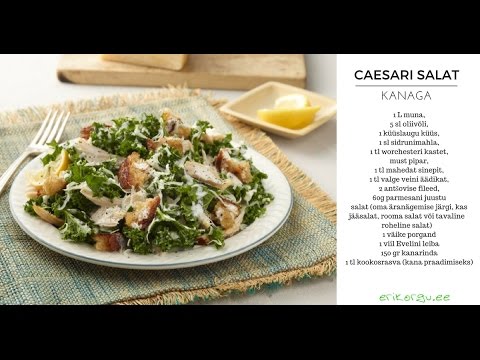 Video: Caesari Salat Kana Ja Krutoonidega