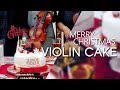violin cake 바이올린 케이크 만들기