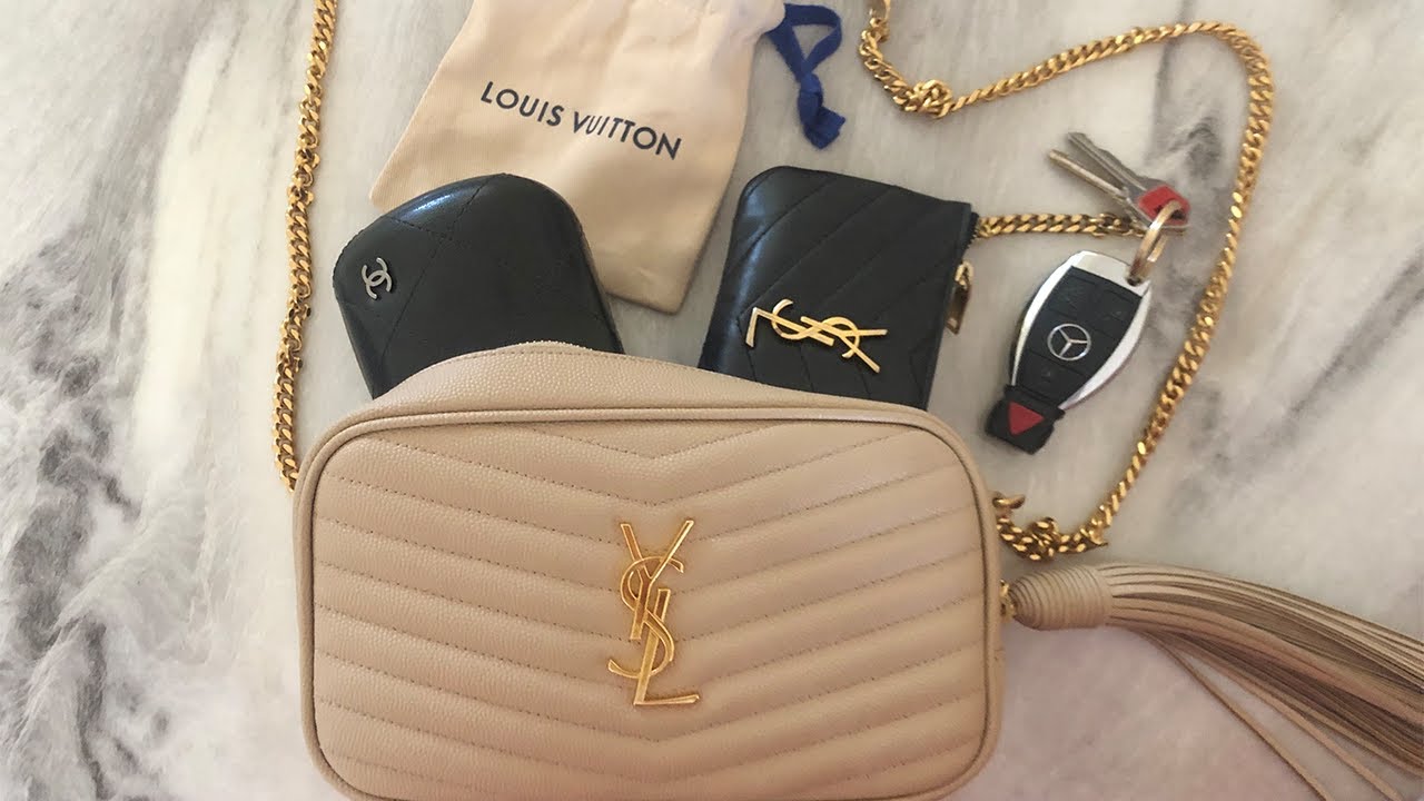 ysl mini lou beige