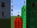 Italian Brainrot Vs Squid Game Sky Jump Part 2 #shorts #minecraft #brainrot