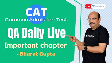 Quantitative aptitude for CAT | Most Important chapter for CAT 2021 | Bharat Gupta
