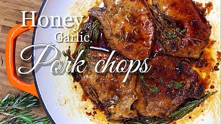 Honey Garlic Pork Chops || Tender and Juicy with taste of Herbs