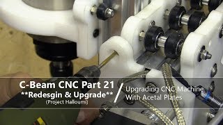 #21 Upgrading CNC Machine with Acetal Plates #21 / Design Upgrade
In this video I removed the old plates from the CNC machine, and install the ones I cut from Acetal. I ran into a problem with the anti-backlash nut blocks which I had cut out myself, being revered and tension grub screw not lining up with the window on some of the plates.
Subscribe: https://goo.gl/FmlHU7
Patreon: https://www.patreon.com/EducatingSavvas
Photos: http://instagram.com/savvas_papasavva
Main Channel: http://www.youtube.com/SavvasPapasavva
Website: http://www.miscpro.com #21 Upgrading CNC Machine with Acetal Plates #21 / Design Upgrade