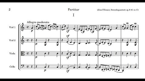 Józef Elsner - String Quartet in D Minor, Op.8 No.3