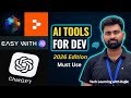 Top AI Coding Tools Every Developer Must Use in 2026 @techlearningwithRajat #aitools
