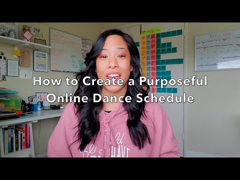 How to Create a Purposeful Online Dance Schedule by Gigi Torres