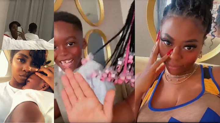 Davido Baby Mama Sophia Momodu Pays A Surprise Visits To Tiwa Savage With Her Daughter Imade