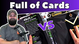 Vaultx Card Guardian Trading Card Binder Comparison When  Of Cards