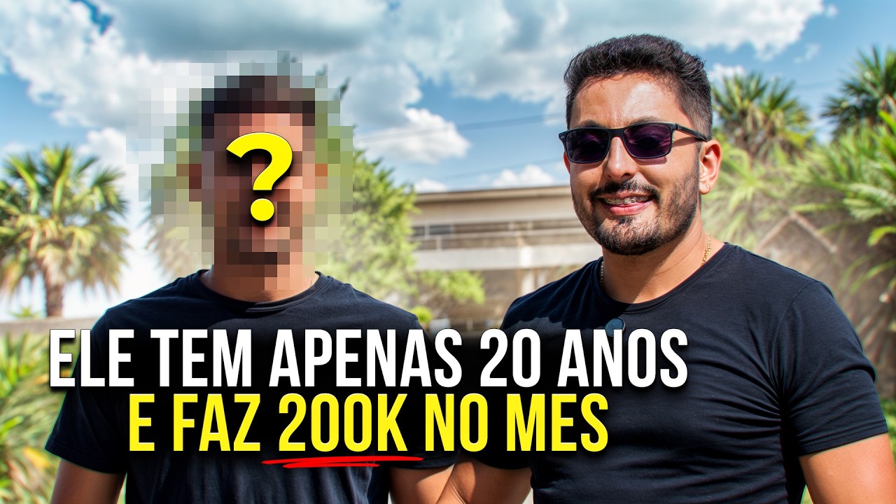 ELE é Low Profile e FATURA 200K POR MÊS
