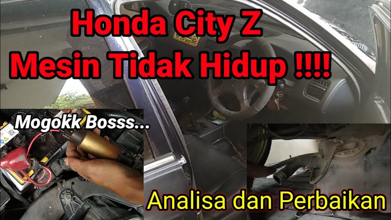 Penyebab Honda City Z Mogok Ganti Fuel Pump YouTube