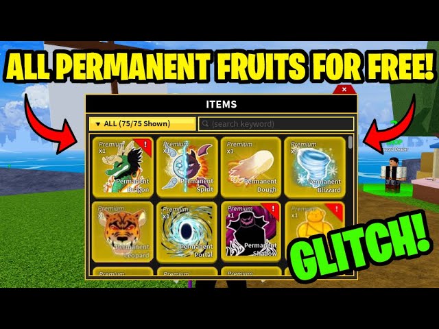 Roblox Blox Fruits Permanent Portal Fast Delivery [GIFT ONLY] read  description