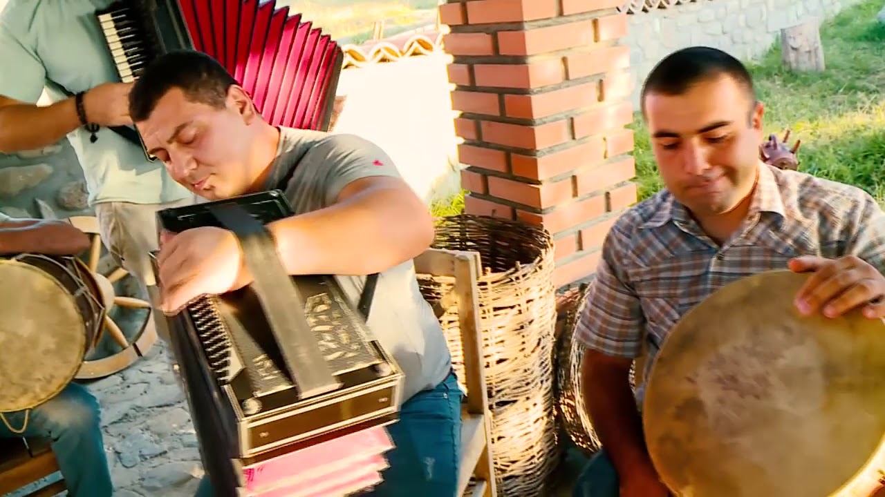 აღმოსავლეთსააქართველოს მუსიკოსები.  Застолье в кахети.   Musicians of Eastern Georgia.