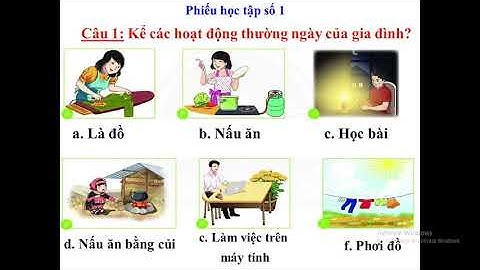 Công nghệ 6. Bài 2: SỬ DỤNG NĂNG LƯỢNG TRONG GIA ĐÌNH(TIẾT 1)