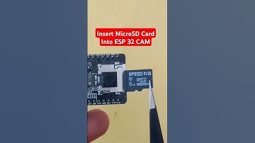 Insert MicroSD Card Into ESP 32 CAM #shorts #ytshorts #shortvideo
