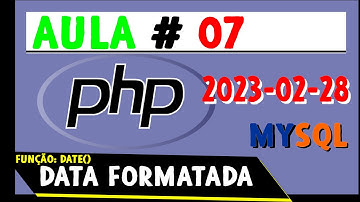 COMO MUDAR A DATA FORMATO DO BRASIL #07 PHP FORMATAR A DATA FUNÇÃO DATE PHP