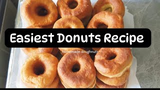 Easiest Donuts recipe. #Howto #how #doughnutsrecipe #donutsrecipe #cookingathome #makedonutsathome