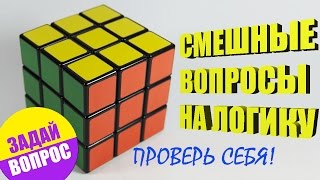 Смешные вопросы на логику 🔎 Проверь себя!