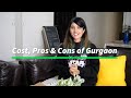 Cost of Living in Gurgaon | My House Rent, Groceries, Transportation, Amenities, Pros & Cons