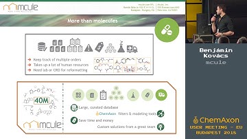 Mcule presentation at ChemAxon User Meeting Budapest, March 20th-22nd, 2018